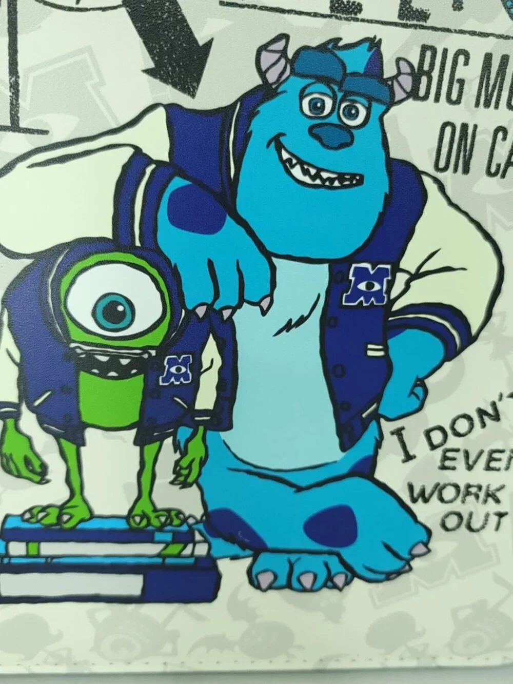 Monsters Inc University Collector Trading Card Fun 3 Ring Binder 9 Pockets NEW